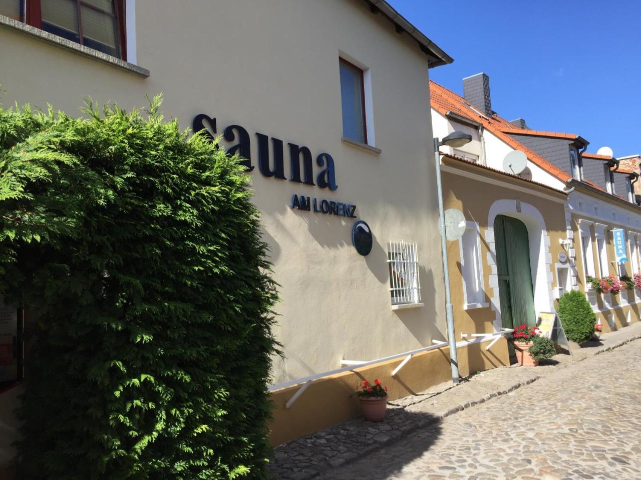 pension&sauna AM LORENZ Calbe Exterior foto